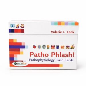 Patho Phlash Pathophysiology Flash Cards Valerie Leek NCLEX Study Aid
